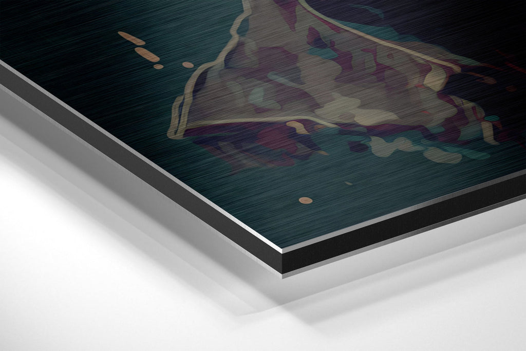 Fight Club Brushed Aluminum Dibond Wall Art