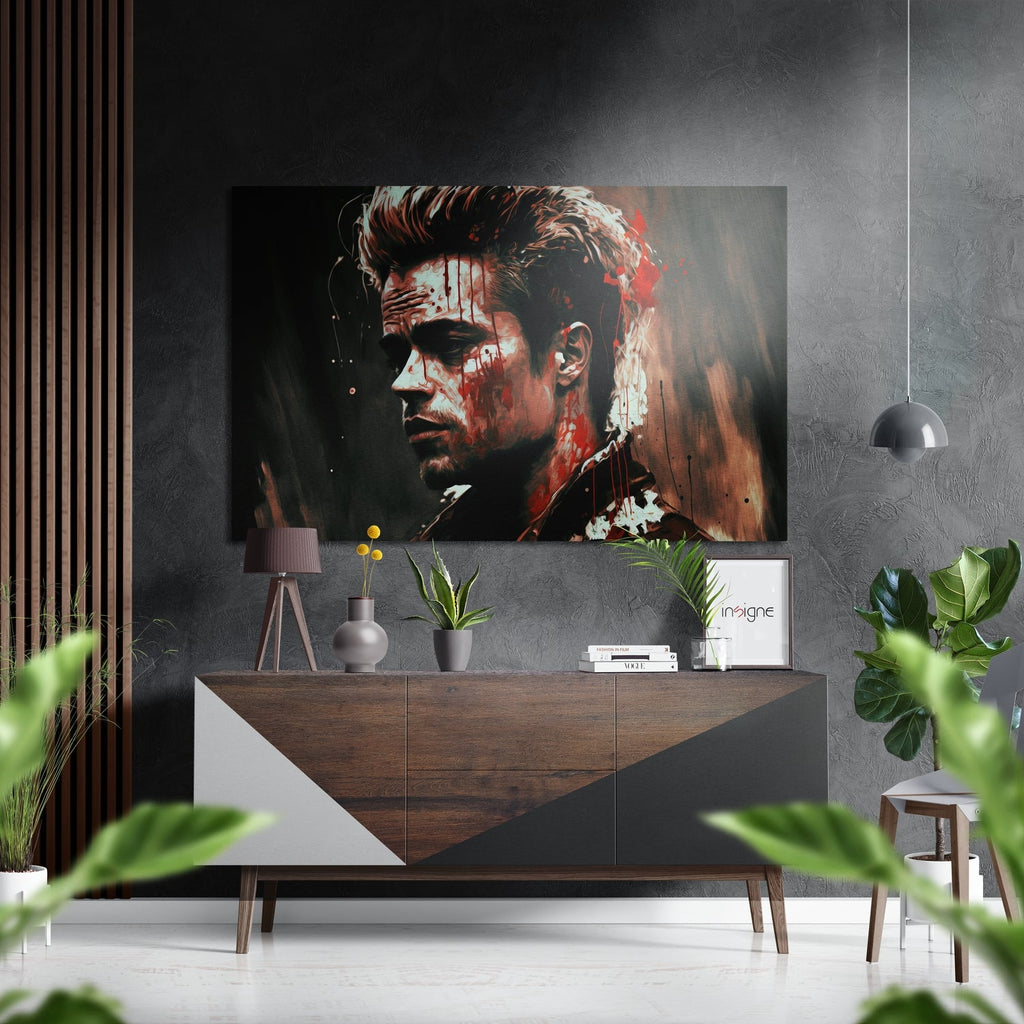 Fight Club Brushed Aluminum Dibond Wall Art