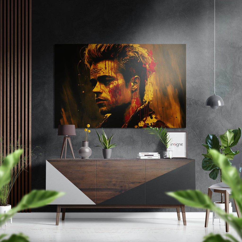 Fight Club Brushed Aluminum Dibond Wall Art