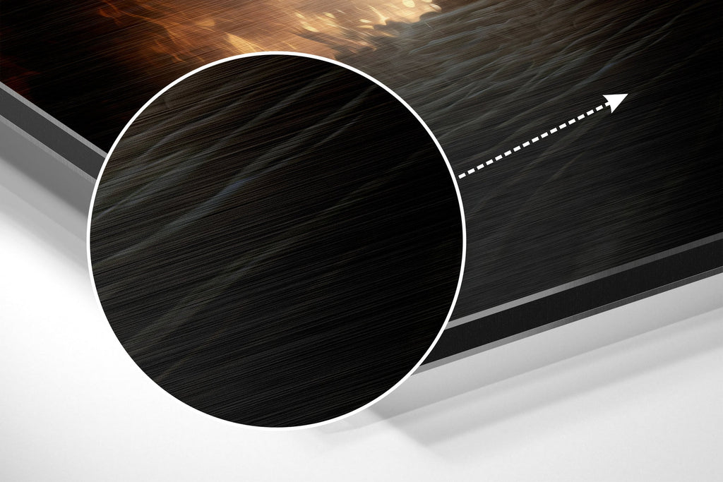 Darth Wader Brushed Aluminum Dibond Wall Art