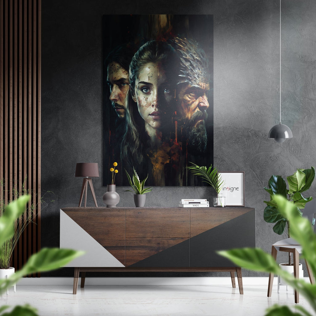 Game of Thrones Brushed Aluminum Dibond Wall Art