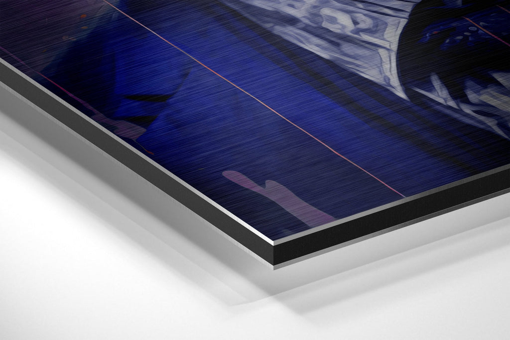 Joker Brushed Aluminum Dibond Wall Art