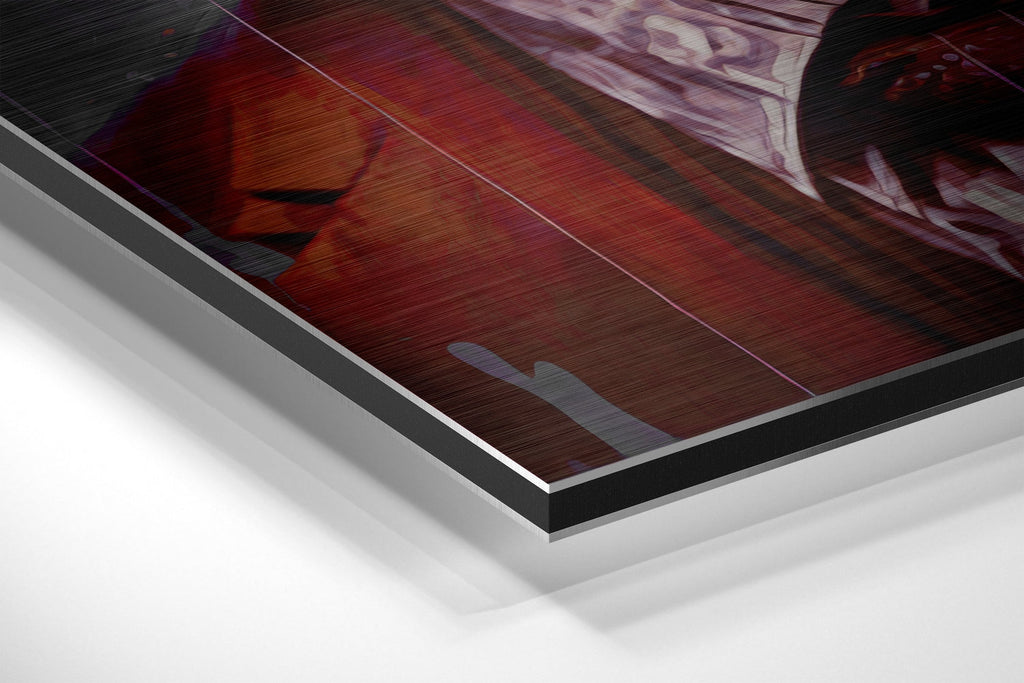 Joker Brushed Aluminum Dibond Wall Art