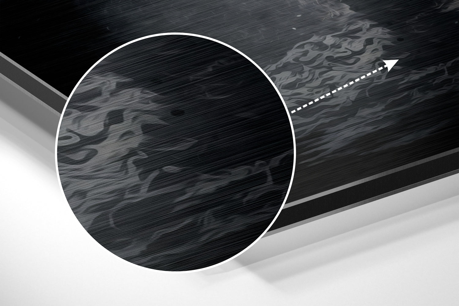 Astronaut  Brushed Aluminum Dibond Wall Art