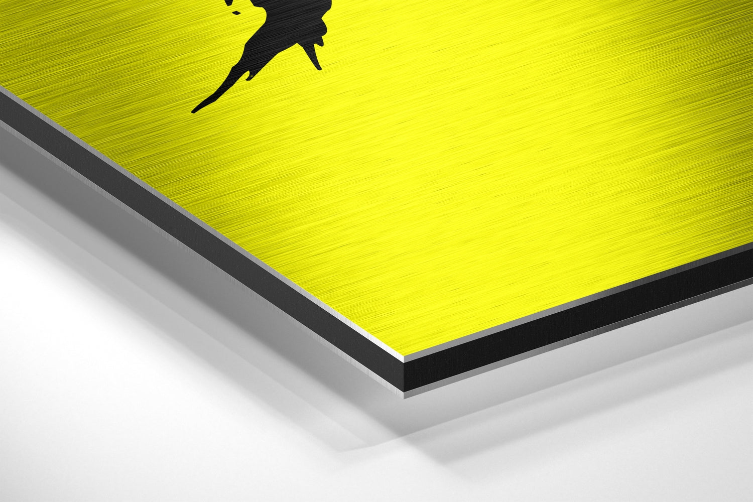 Get Shit Done Brushed Aluminum Dibond Wall Art