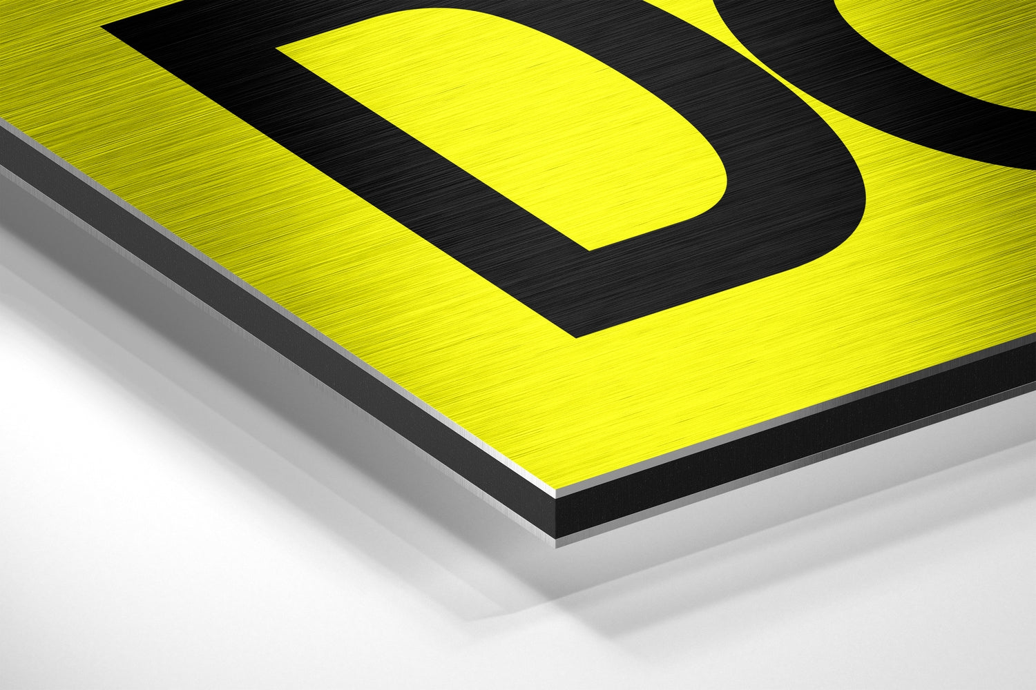 Get Shit Done Brushed Aluminum Dibond Wall Art
