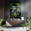 Muhammad Ali Brushed Aluminum Dibond Wall Art