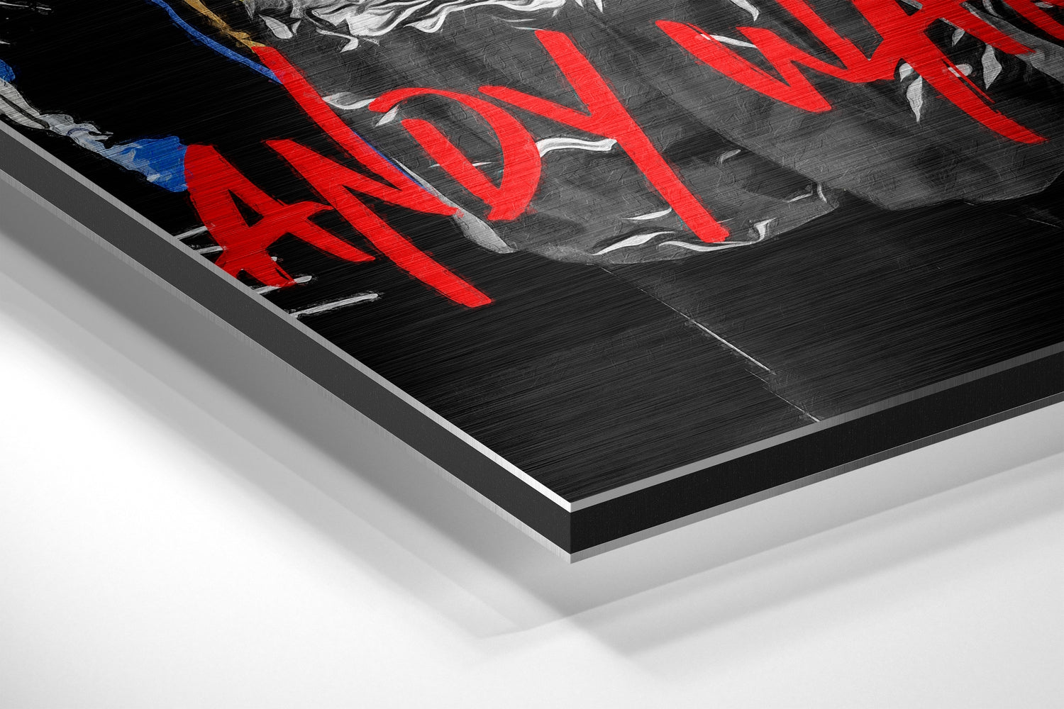 Basquiat Brushed Aluminum Dibond Wall Art