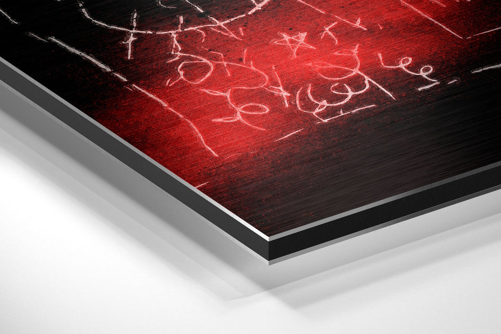 Basquiat Brushed Aluminum Dibond Wall Art
