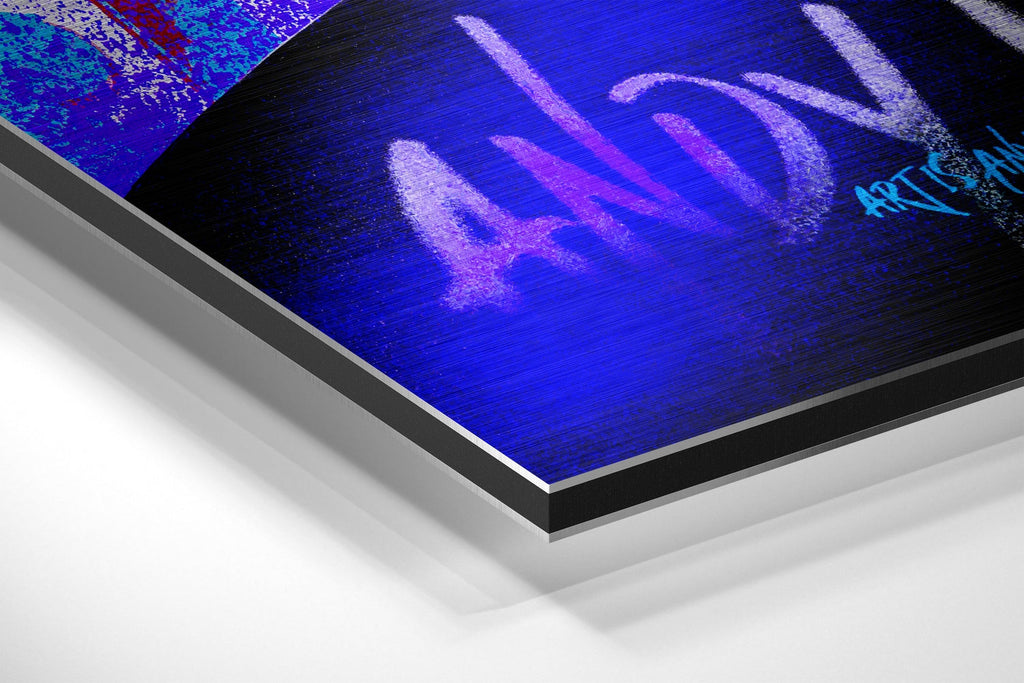 Andy Warhol Brushed Aluminum Dibond Wall Art