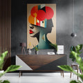 Shaped Mind Brushed Aluminum Dibond Wall Art