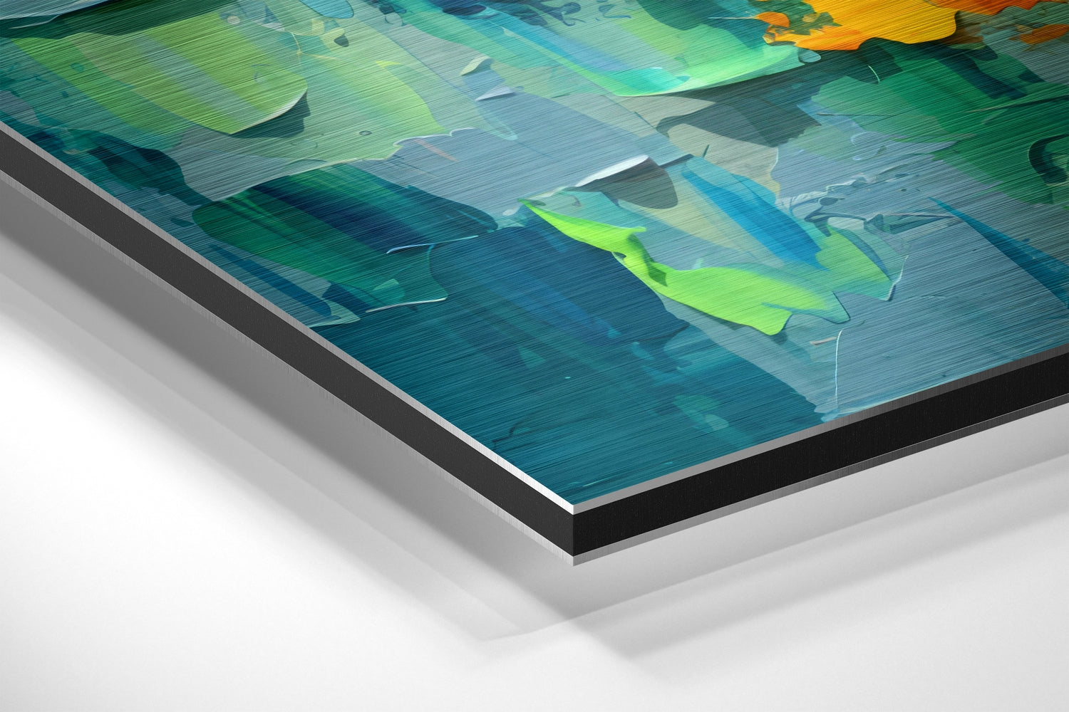 Bitcoin Brushed Aluminum Dibond Wall Art