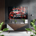 Classical Car Brushed Aluminum Dibond Wall Art