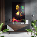 Mona Lisa Brushed Aluminum Dibond Wall Art