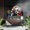 Face of Her Brushed Aluminum Dibond Wall Art