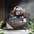 Marilyn Monroe Brushed Aluminum Dibond Wall Art