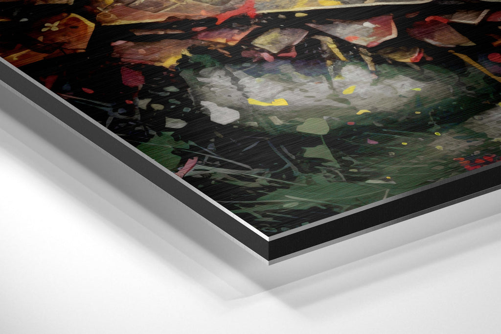 Kratos - God of War Brushed Aluminum Dibond Wall Art
