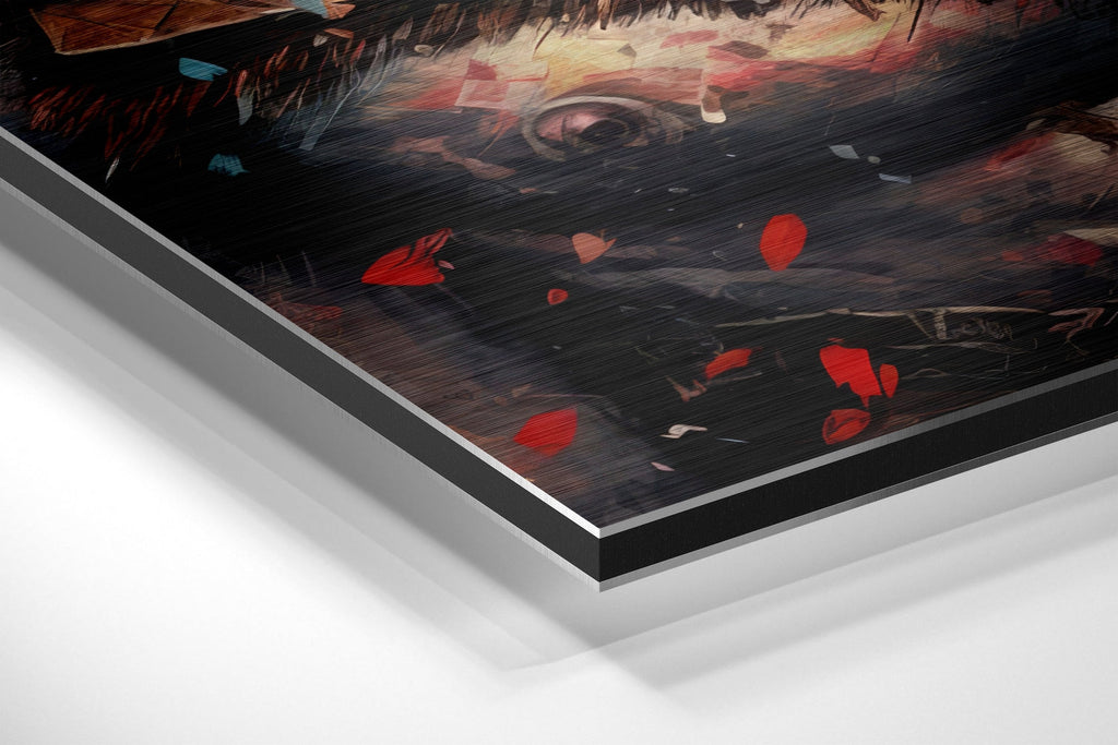 Kratos - God of War Brushed Aluminum Dibond Wall Art