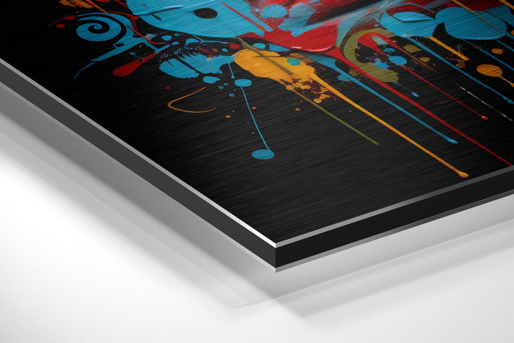 The Eye Brushed Aluminum Dibond Wall Art