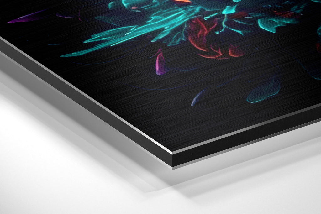 Colors of Space Brushed Aluminum Dibond Wall Art