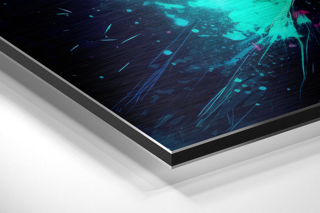 Heisenberg Brushed Aluminum Dibond Wall Art