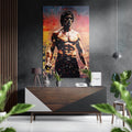 Jet Lee Brushed Aluminum Dibond Wall Art