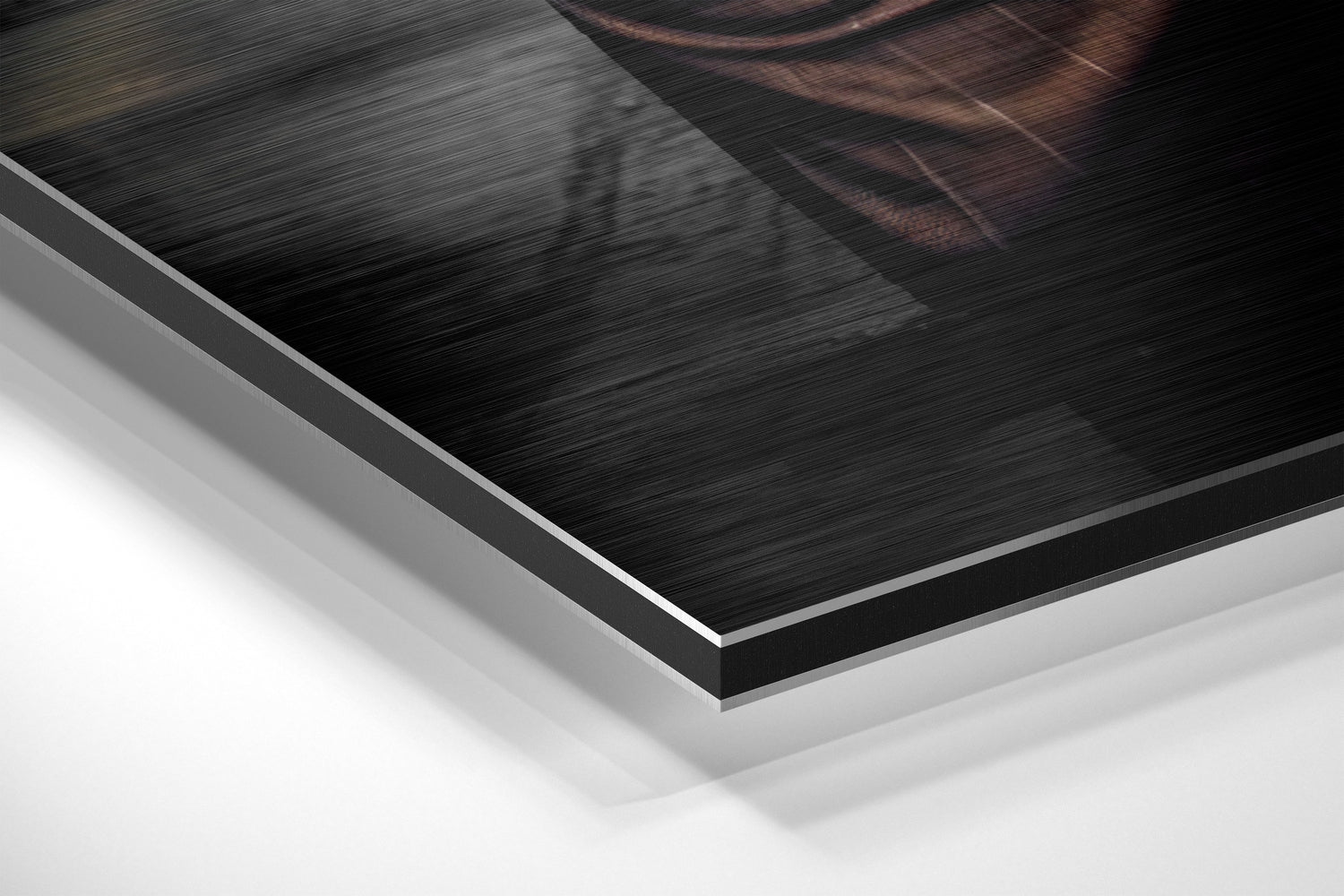 Inspector Dog Brushed Aluminum Dibond Wall Art