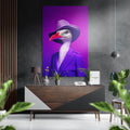 Lady Bird Brushed Aluminum Dibond Wall Art