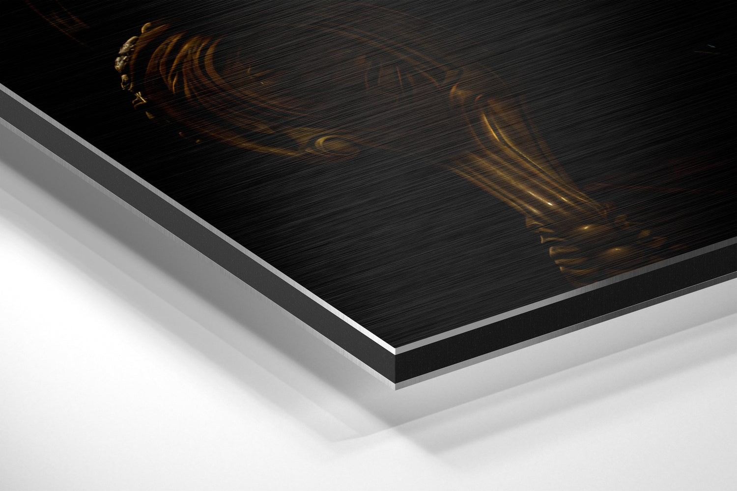 Mr. Tiger Brushed Aluminum Dibond Wall Art
