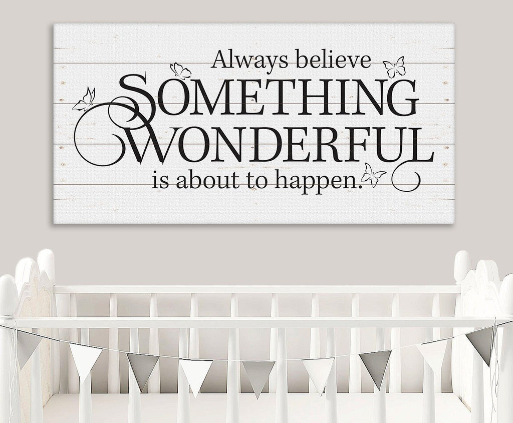 Always Believe - Canvas