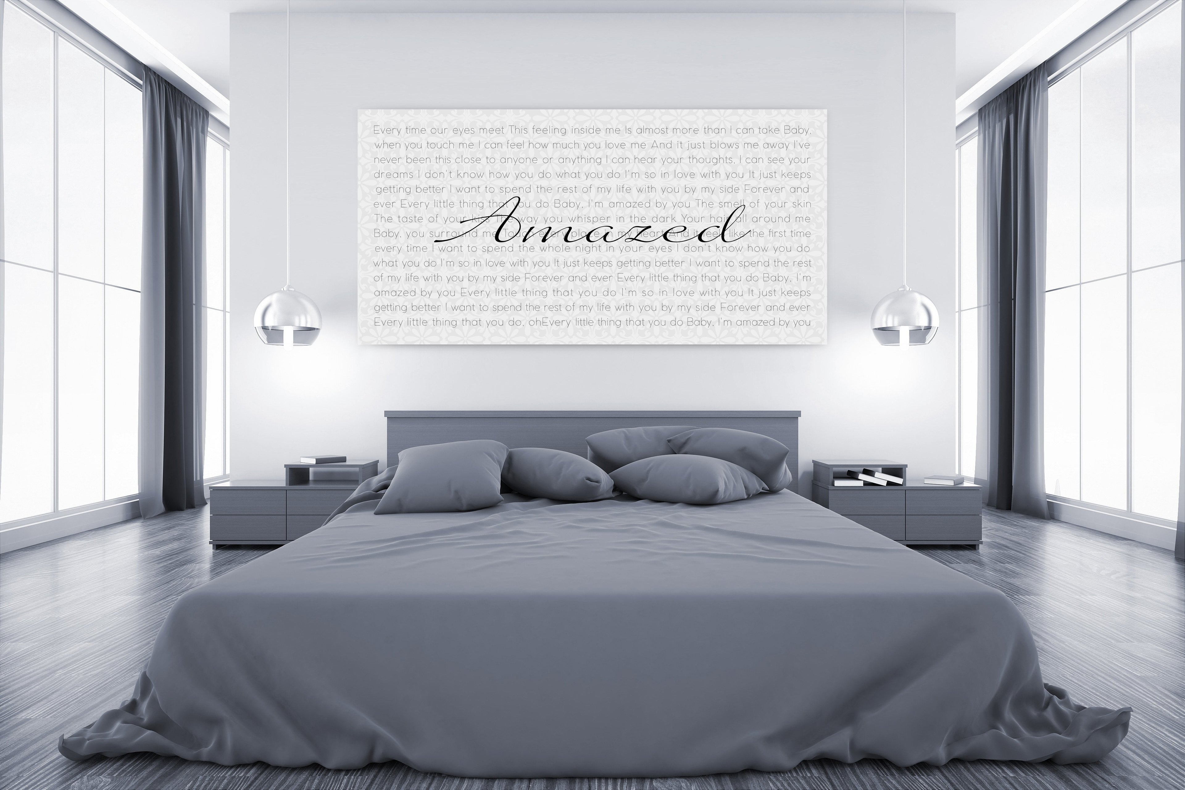 Lyric Canvas Art