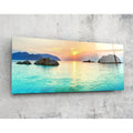 Sea Glass Wall Art (36"x14")