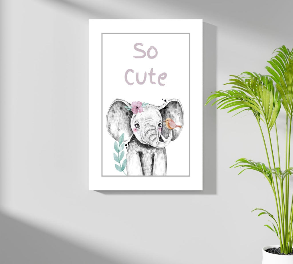 So Cute Aluminum Print