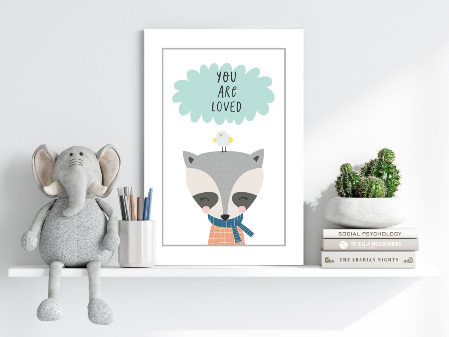 You Are Loved Aluminum Print