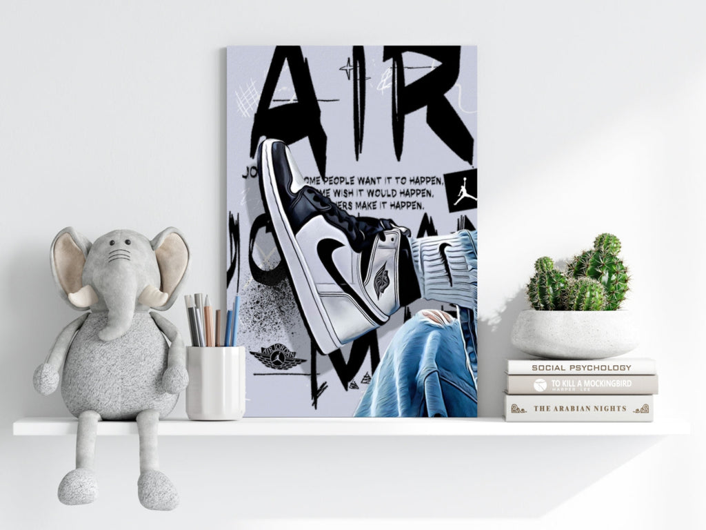 Air Aluminum Print