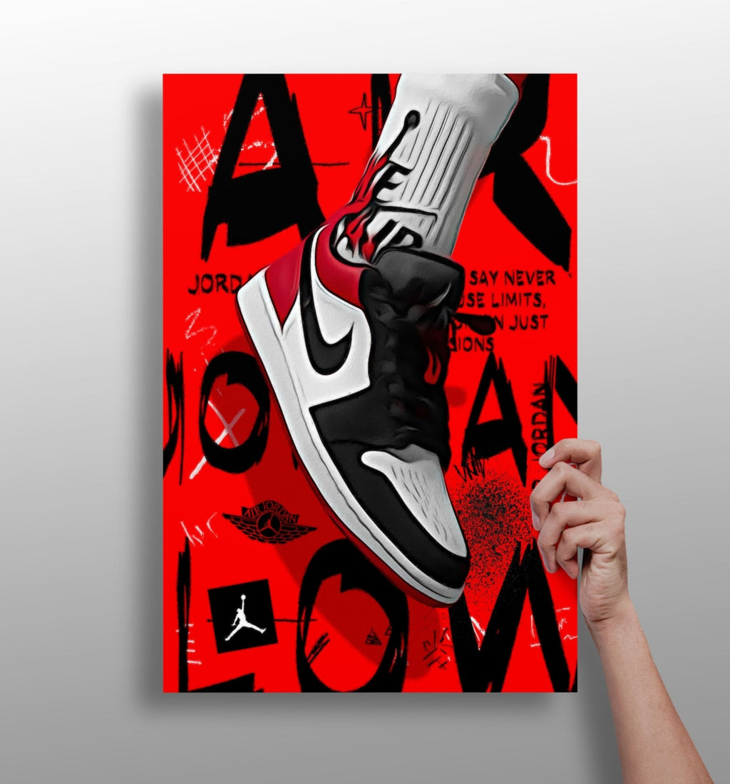 Air Aluminum Print