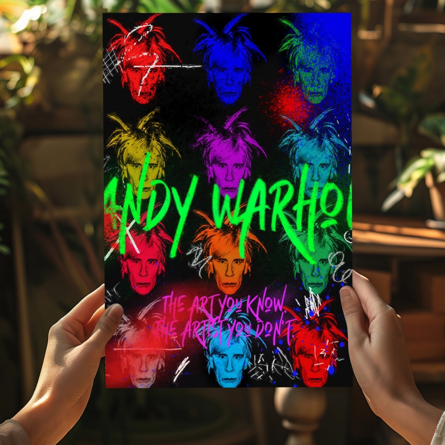 Andy Warhol Aluminum Print