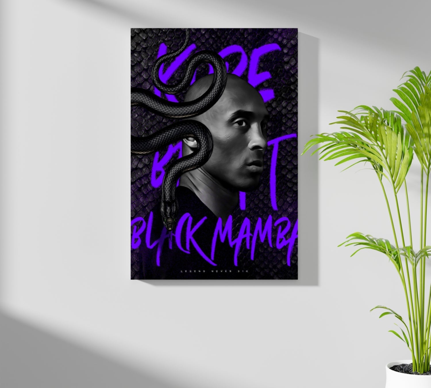 Kobe Bryant Aluminum Print