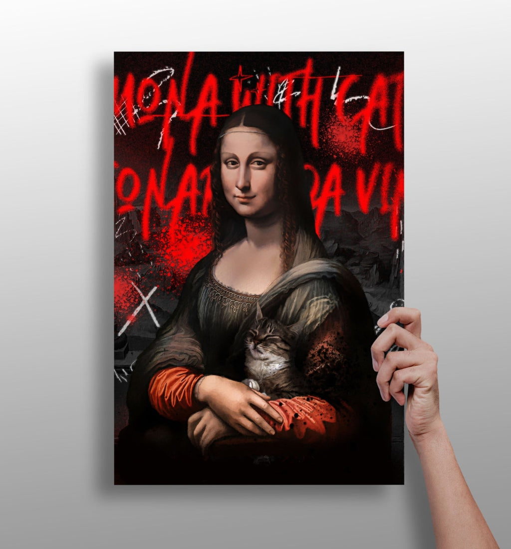 Mona Lisa Aluminum Print