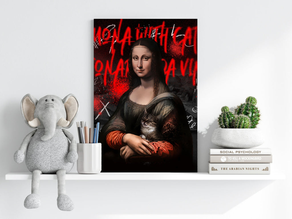 Mona Lisa Aluminum Print