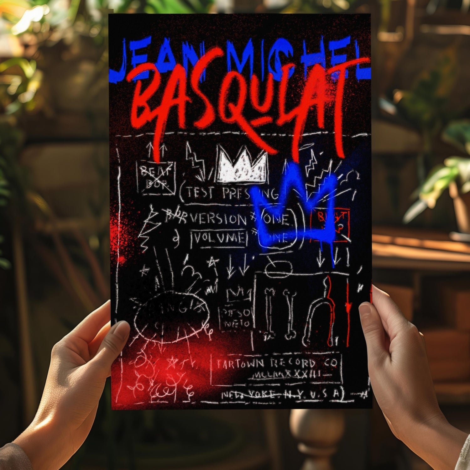 Basquiat Aluminum Print
