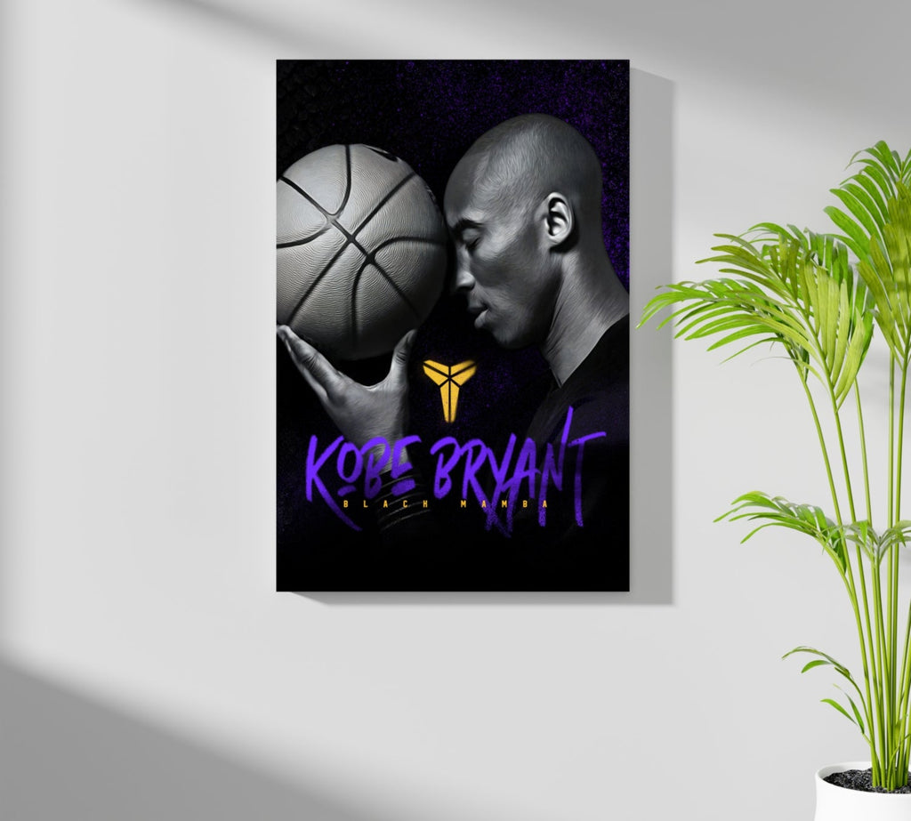 Kobe Bryant Aluminum Print