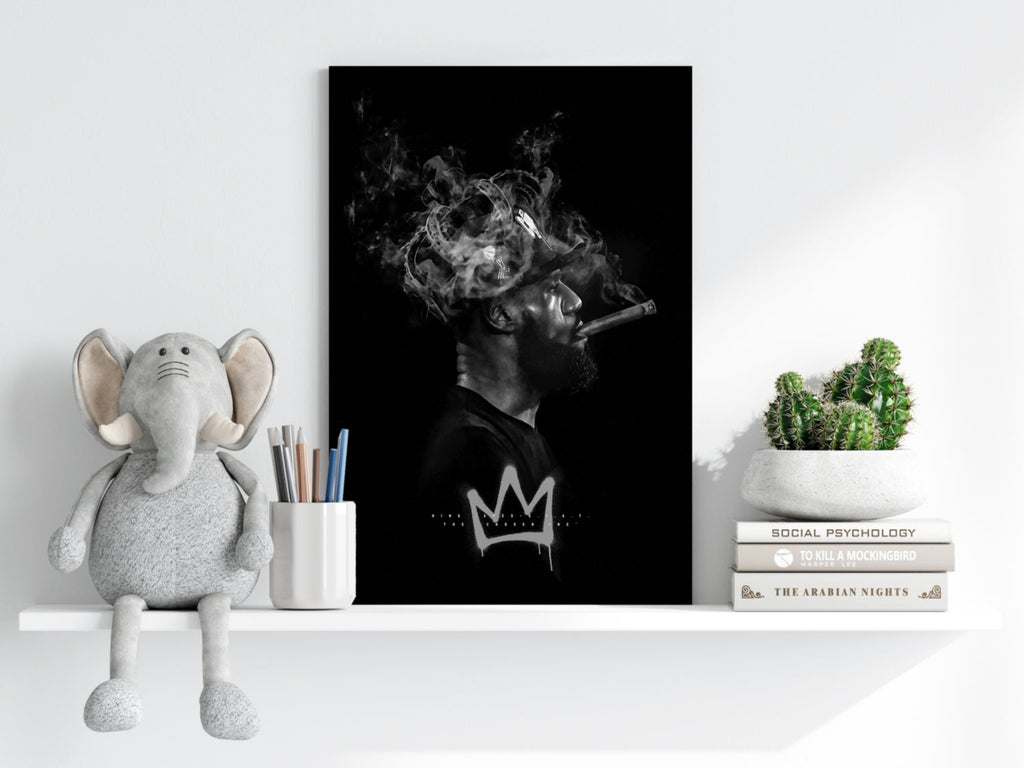 King James Aluminum Print