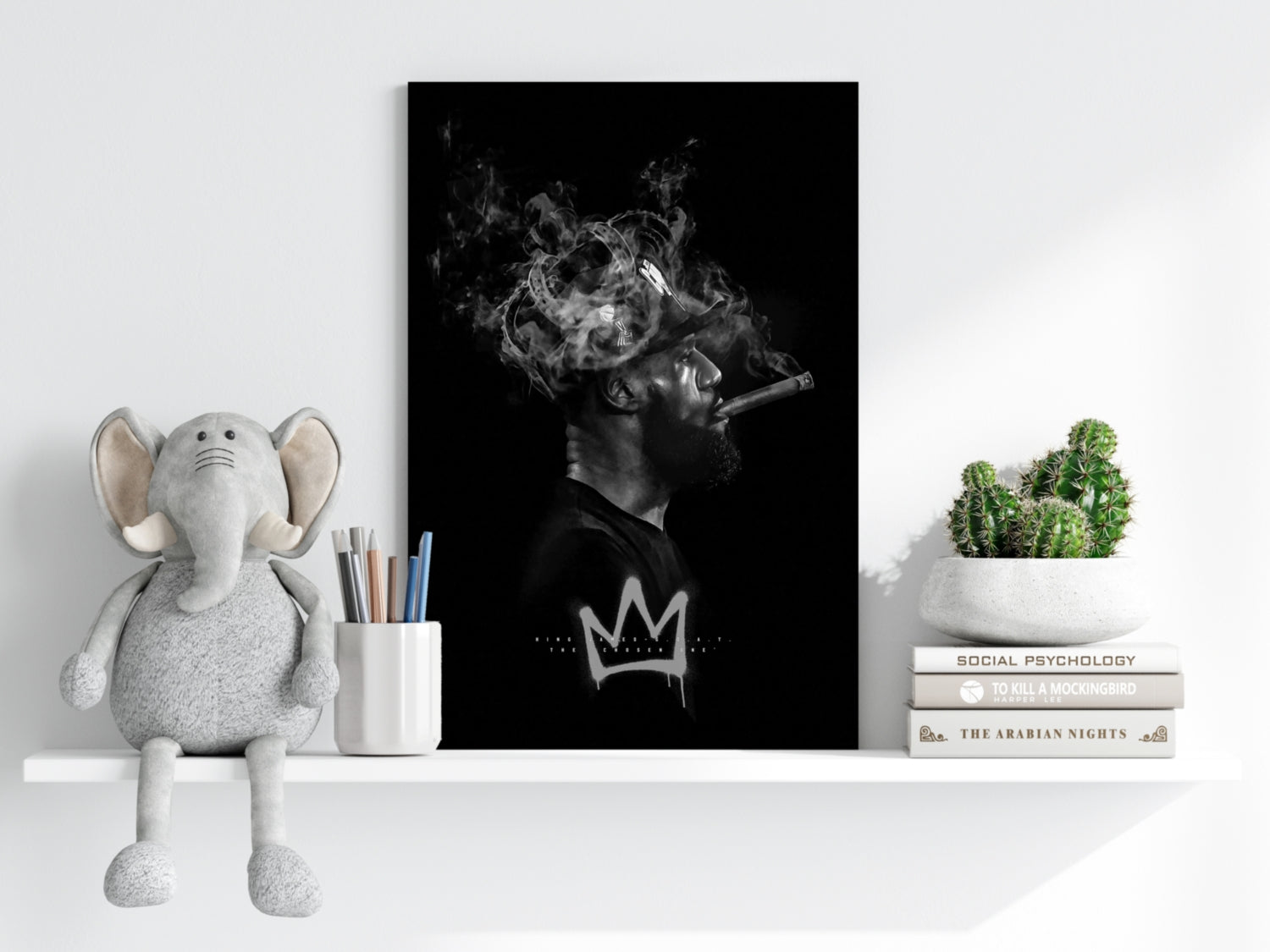 King James Aluminum Print