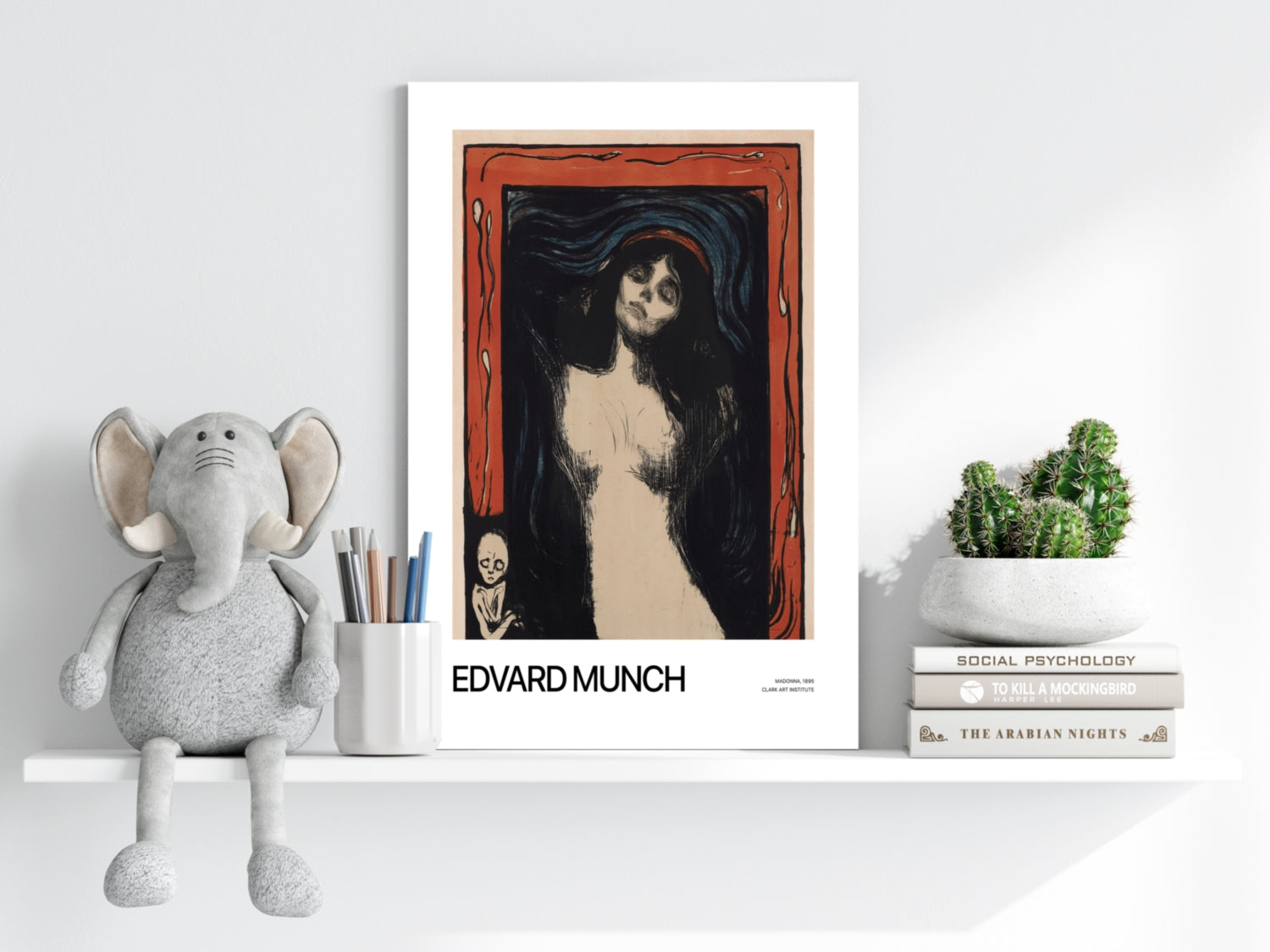 Edward MUNCH Aluminum Print