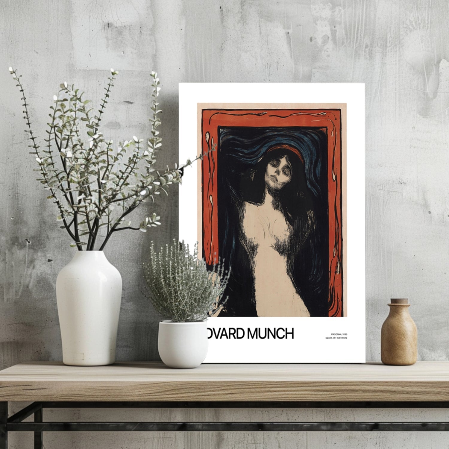 Edward MUNCH Aluminum Print