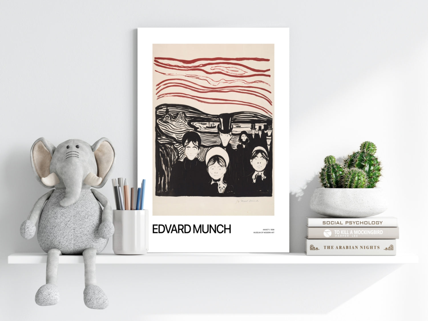 Edward MUNCH Aluminum Print