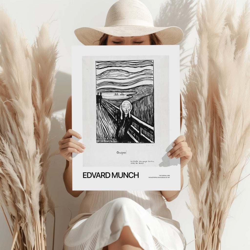 Edward MUNCH Aluminum Print