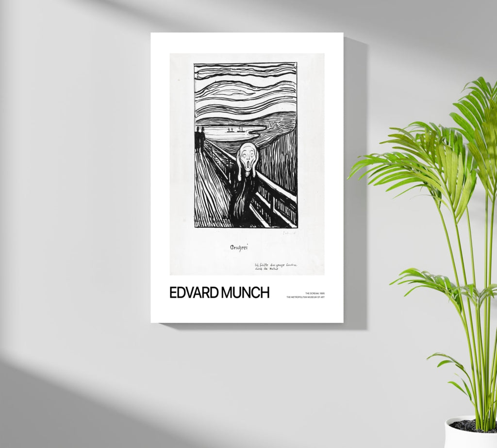 Edward MUNCH Aluminum Print