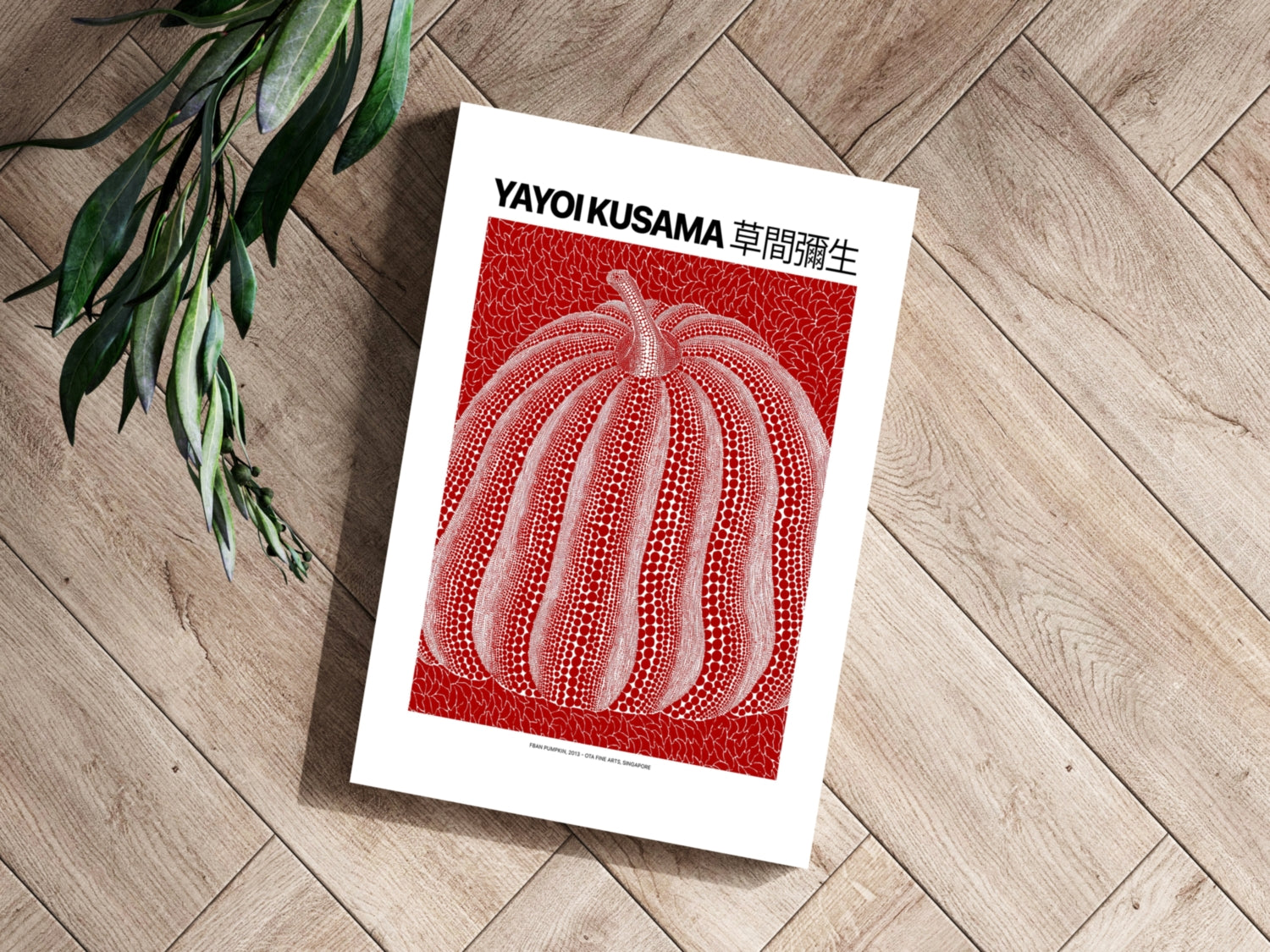 Yayoi Kusama Aluminum Print